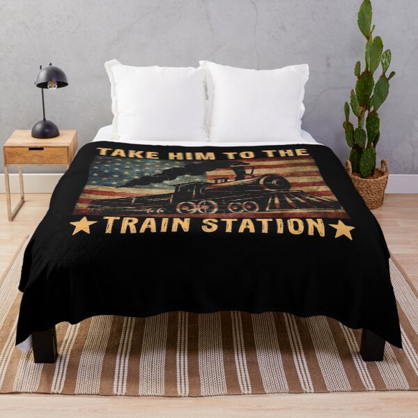Item preview, Retro Style Take Him To The Train Station Funny Vintage - Funny Dutton Yellowstone designed and sold by Rachiirt.