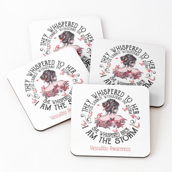Item preview, Women Vasculitis Warrior I Am The Storm designed and sold by Grooffos.