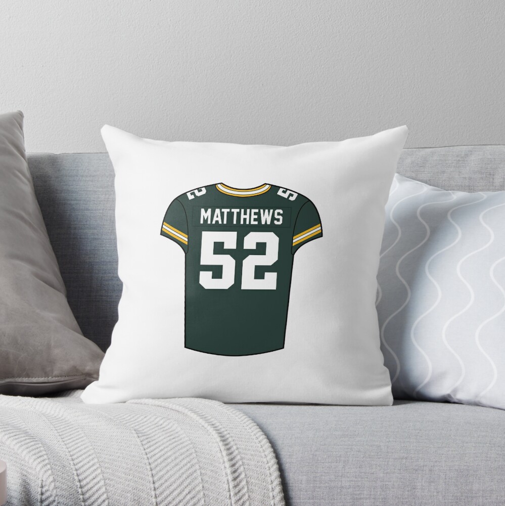 Clay Matthews Home Jersey Sticker for Sale by designsheaven