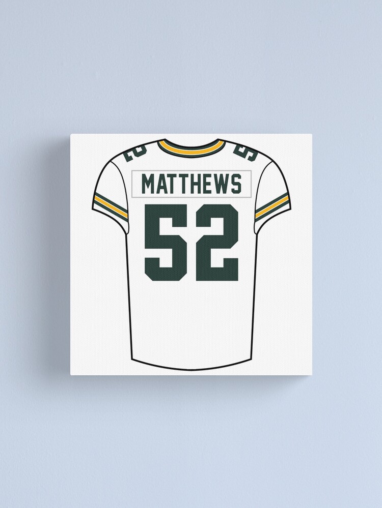 Clay Matthews Home Jersey Poster for Sale by designsheaven