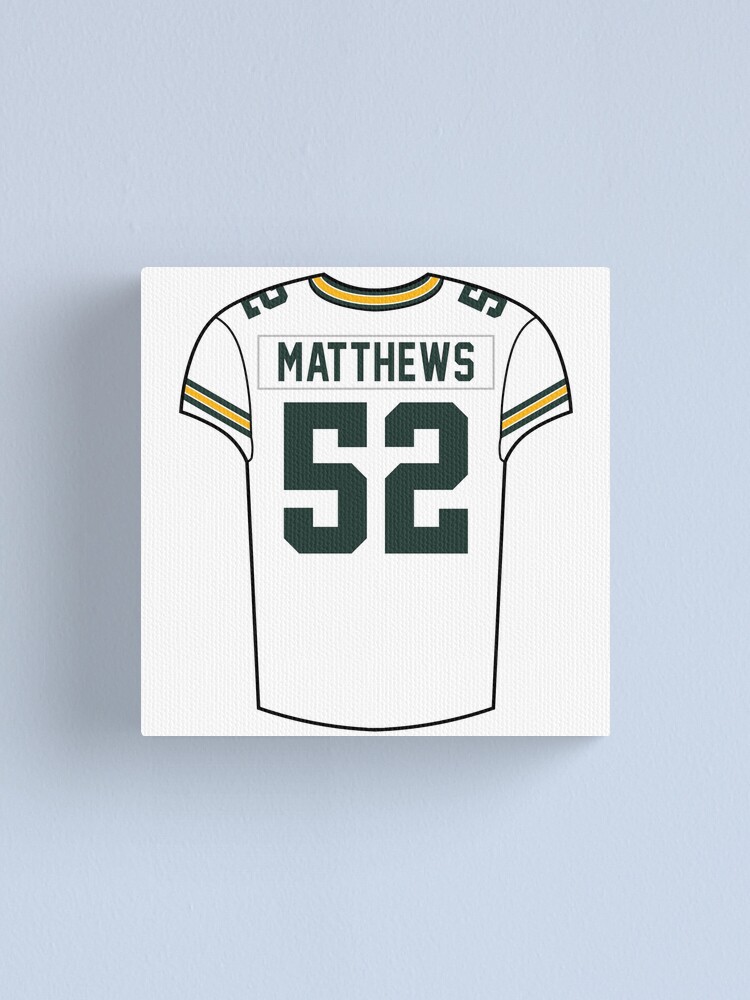 Clay Matthews Home Jersey Poster for Sale by designsheaven