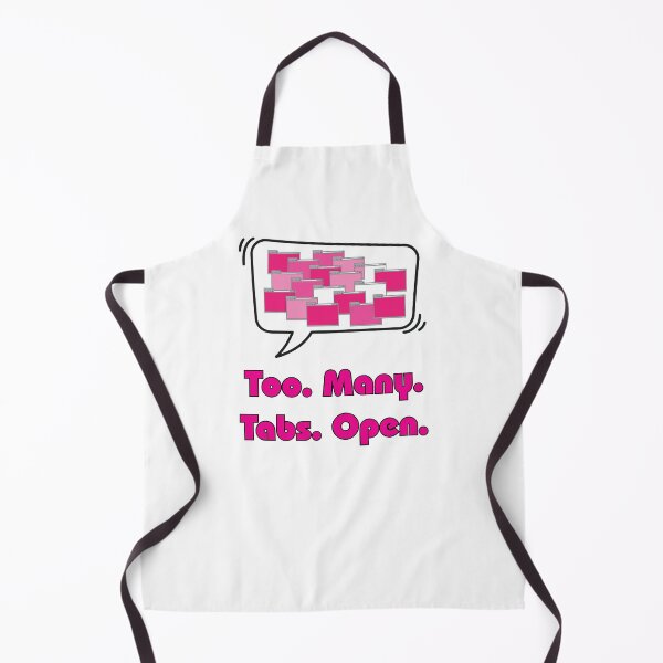 Item preview, Too Many Tabs Open - Pink designed and sold by CoffeeWires.