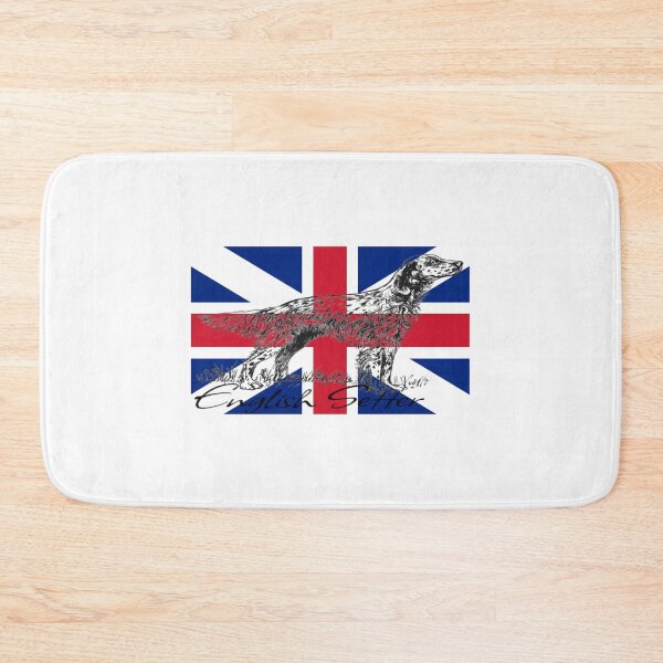 Item preview, ENGLISH SETTER- FLAG BACKGROUND designed and sold by RENAGADE4LYF.