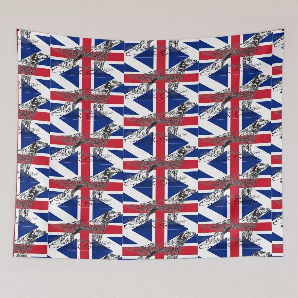 Item preview, ENGLISH SETTER- FLAG BACKGROUND designed and sold by RENAGADE4LYF.