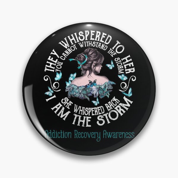 Item preview, Women Addiction Recovery Warrior I Am The Storm designed and sold by Grooffos.