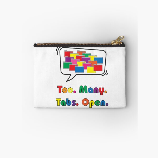 Item preview, Too Many Tabs Open - Rainbow designed and sold by CoffeeWires.