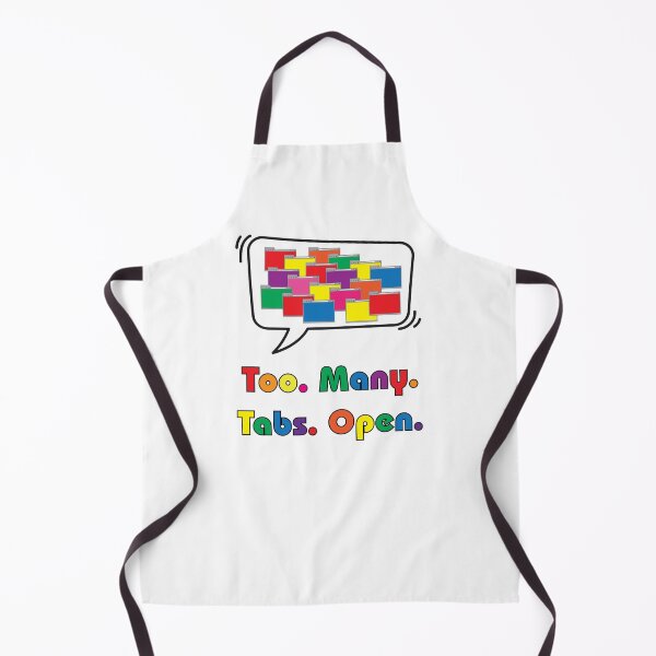 Item preview, Too Many Tabs Open - Rainbow designed and sold by CoffeeWires.