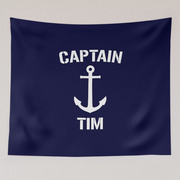 Item preview, Nautical Captain Tim Anchor designed and sold by rewstudio.