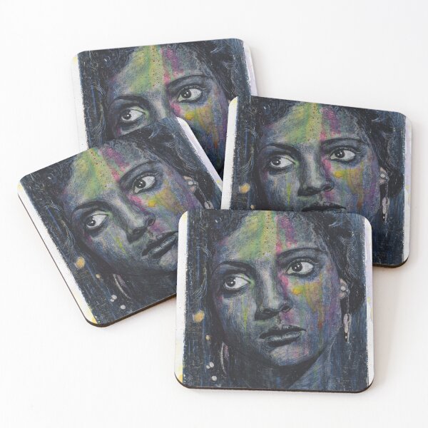 Item preview, Nina Mae McKinney - Hand Drawn Oil and Ink Portrait designed and sold by HRHildebrand.
