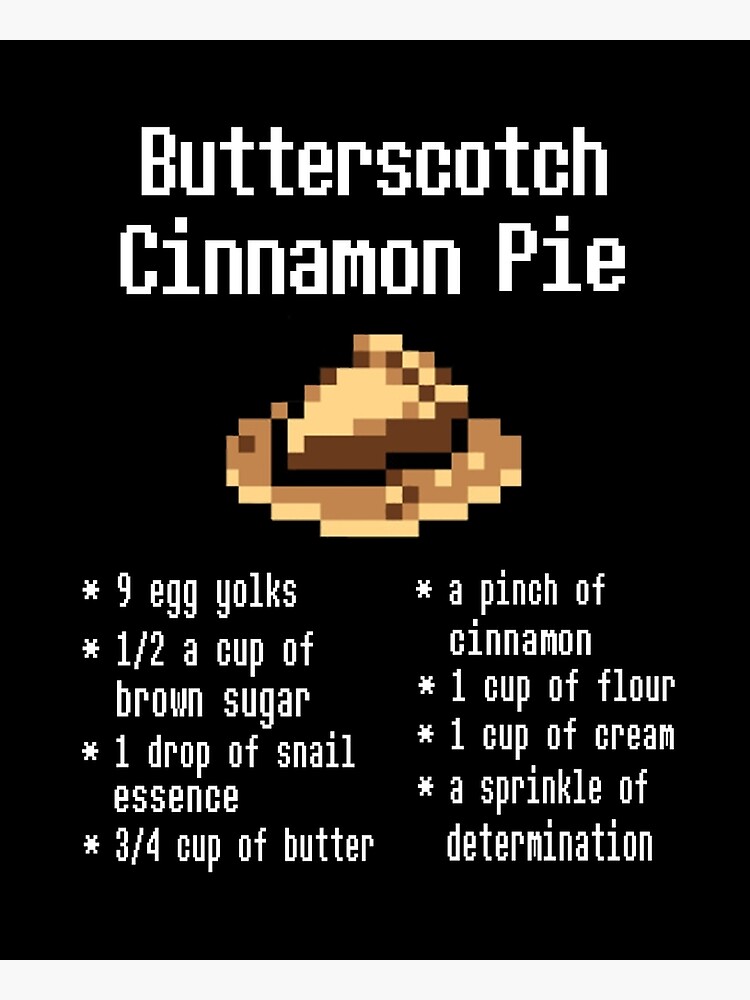 Crónico Limpia la habitación Velocidad supersónica Butterscotch Cinnamon Pie" Postcard for Sale by Bismuth83 | Redbubble