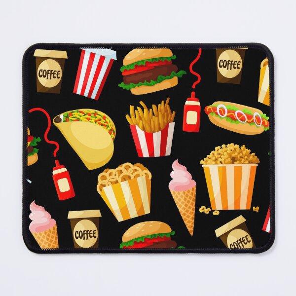 Item preview, Junk Food Fast Food Kitchen Chef Restaurant Stuff Workers Socks Gift Idea designed and sold by Dr.YesOrNo.