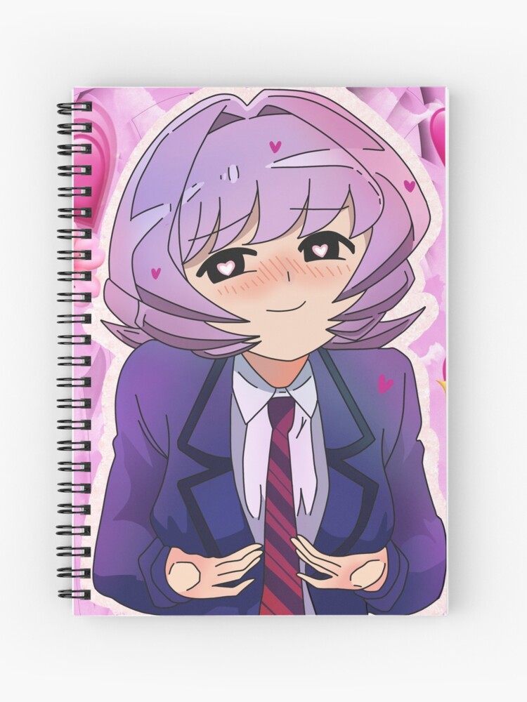 Najimi osana San sticker valentines Spiral Notebook for Sale by sagecream