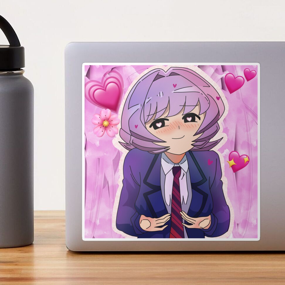 Najimi osana San sticker valentines Sticker for Sale by sagecream