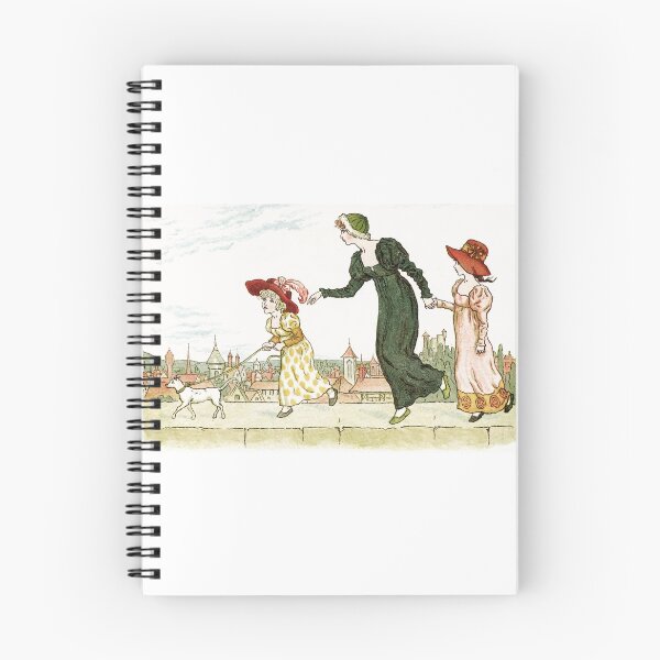 Item preview, Vintage Book Illustration from Marigold Garden by Kate Greenaway  designed and sold by Pinkmagenta.
