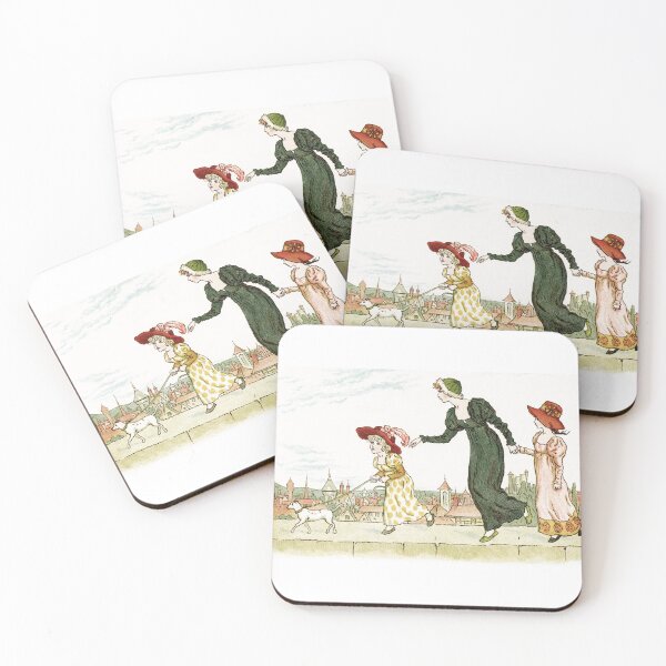 Item preview, Vintage Book Illustration from Marigold Garden by Kate Greenaway  designed and sold by Pinkmagenta.