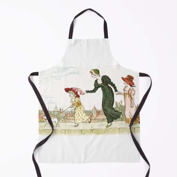 Item preview, Vintage Book Illustration from Marigold Garden by Kate Greenaway designed and sold by Pinkmagenta.