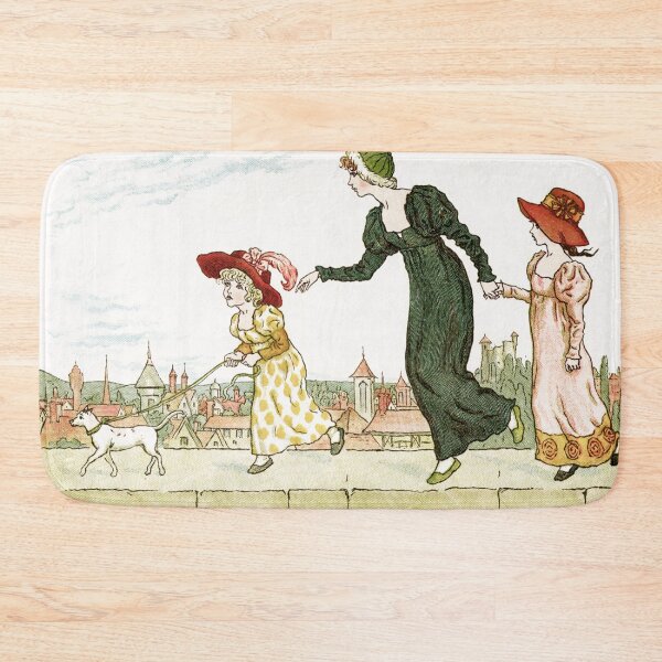 Item preview, Vintage Book Illustration from Marigold Garden by Kate Greenaway  designed and sold by Pinkmagenta.
