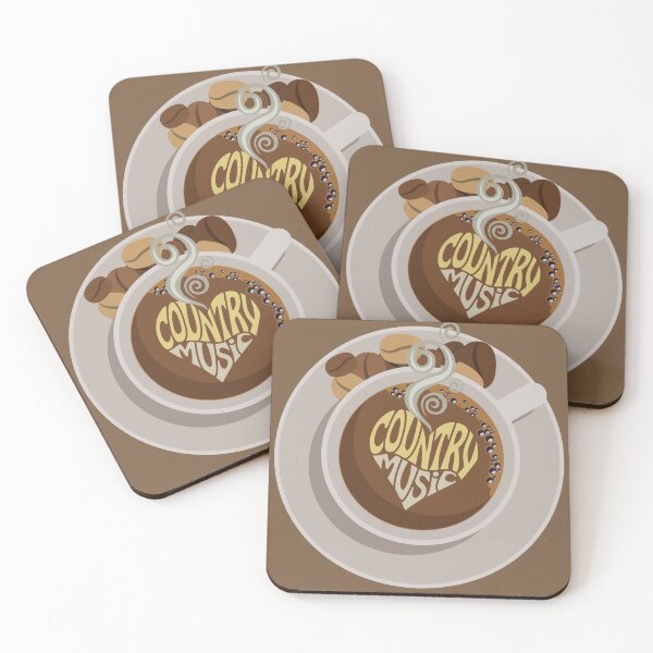 Item preview, Fueled By Coffee And Country Music designed and sold by TeyMank.