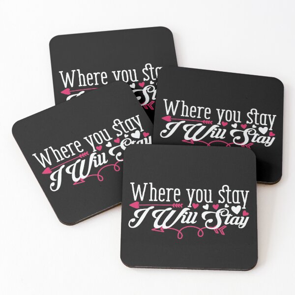 Item preview, Where You Stay I Will Stay designed and sold by From-95.