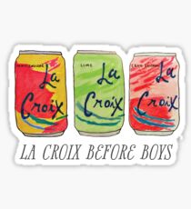 La Croix Before Boys Sticker