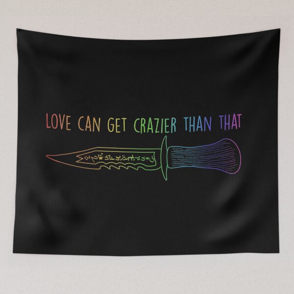 Item preview, Love Can Get Crazier Than That (Rainbow) designed and sold by spottedhound.