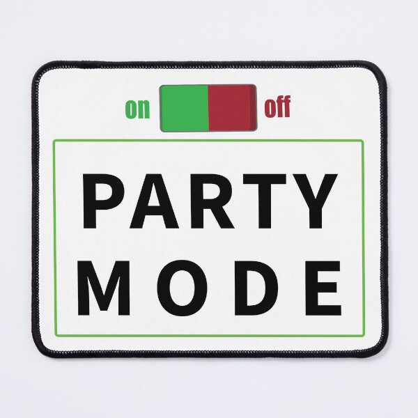 Item preview, Party Mode On Off Sequin Classic T-Shirt Artwork designed and sold by TheArtisteGarph.
