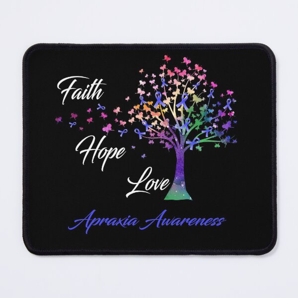Item preview, Ribbon Tree Faith Hope Love Apraxia Awareness designed and sold by Tadmab.