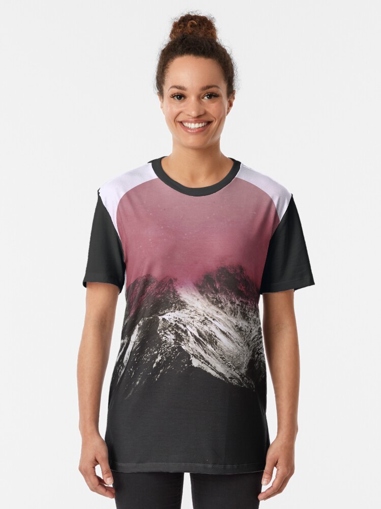 Alternate view of Red Graphic T-Shirt