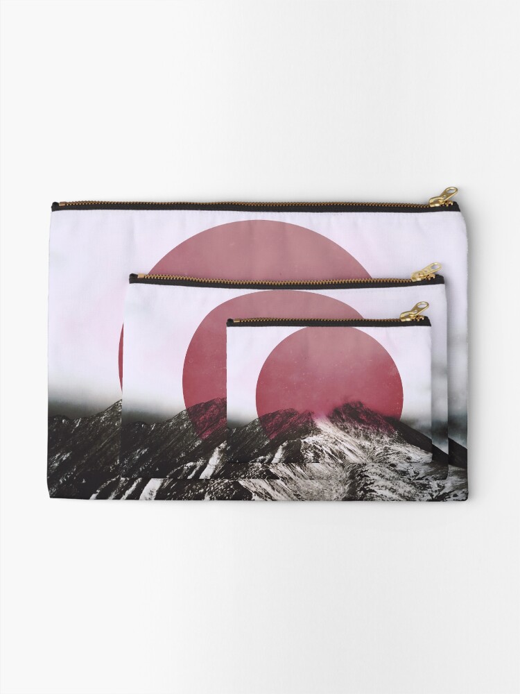 Alternate view of Red Zipper Pouch