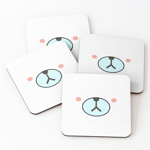 Item preview, Polar Bear Mouth Mask Anime Kawaii Cute Animal designed and sold by ShumShumShop.
