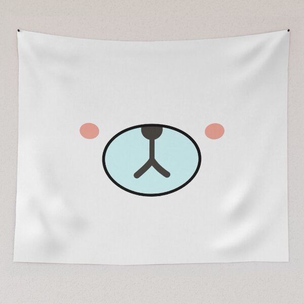 Item preview, Polar Bear Mouth Mask Anime Kawaii Cute Animal designed and sold by ShumShumShop.