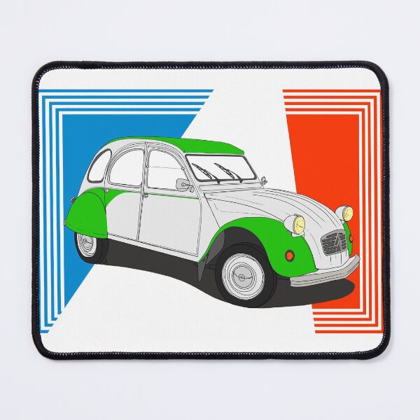 Item preview, Citroen 2CV - Green and White designed and sold by angylroper.
