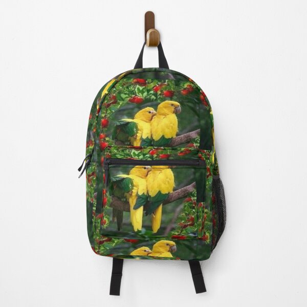 Item preview, Beautiful Yellow and Green Parrots designed and sold by CheeryDK.