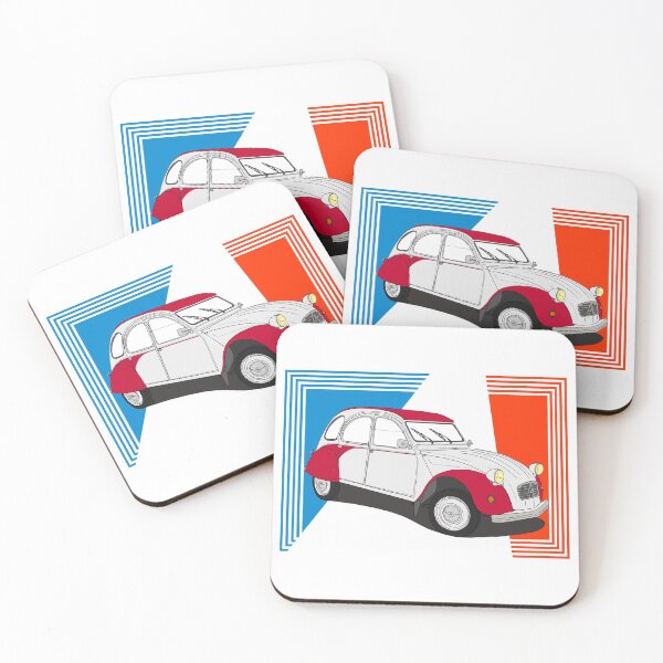 Item preview, 2CV - Red and White designed and sold by angylroper.