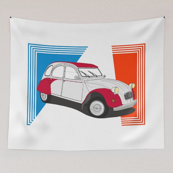 Item preview, 2CV - Red and White designed and sold by angylroper.