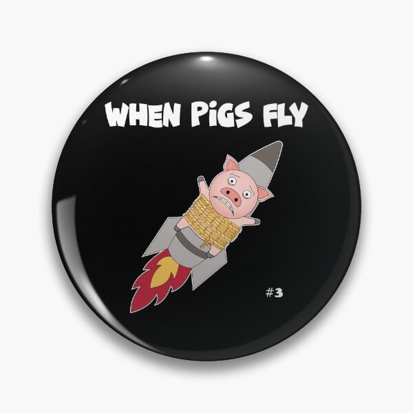 Item preview, When Pigs Fly #3 designed and sold by Slap-Cat.