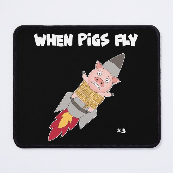 Item preview, When Pigs Fly #3 designed and sold by Slap-Cat.