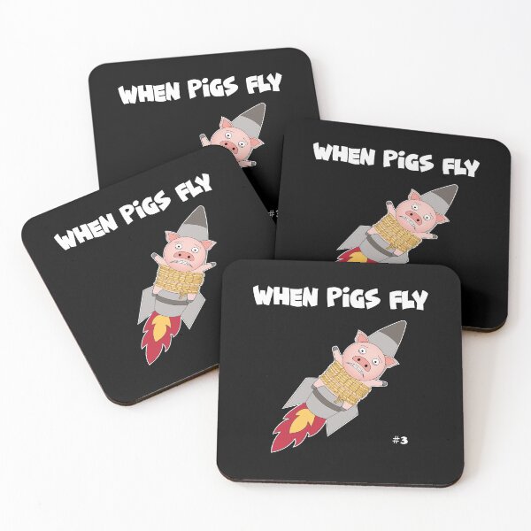 Item preview, When Pigs Fly #3 designed and sold by Slap-Cat.