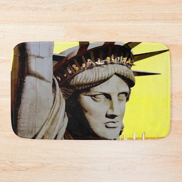 Item preview, New York - United Airlines- Stan Galli 1950s - Vintage Travel designed and sold by Culturio.
