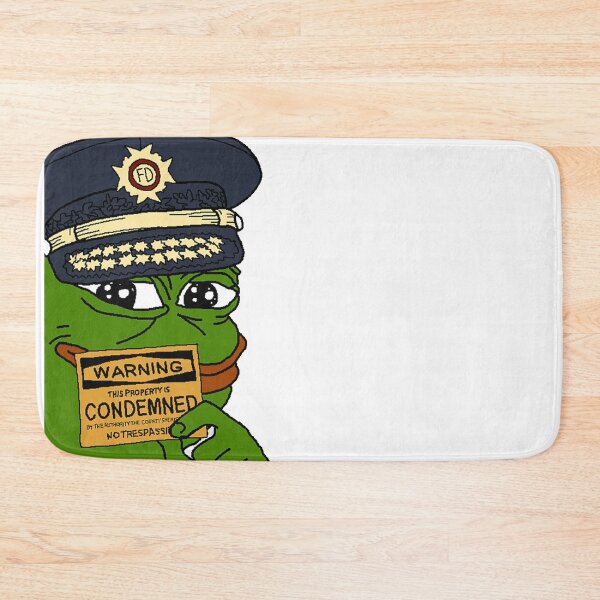 Item preview, Green frog funny meme designed and sold by Zeeprint ★★★★★.