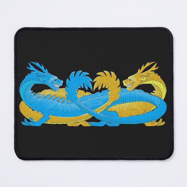 Item preview, Dragon Love (azul y dorado) designed and sold by David Lee  INGERSOLL.