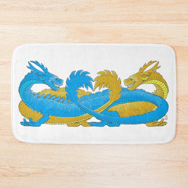 Item preview, Dragon Love (Blue and Gold) designed and sold by David Lee  INGERSOLL.