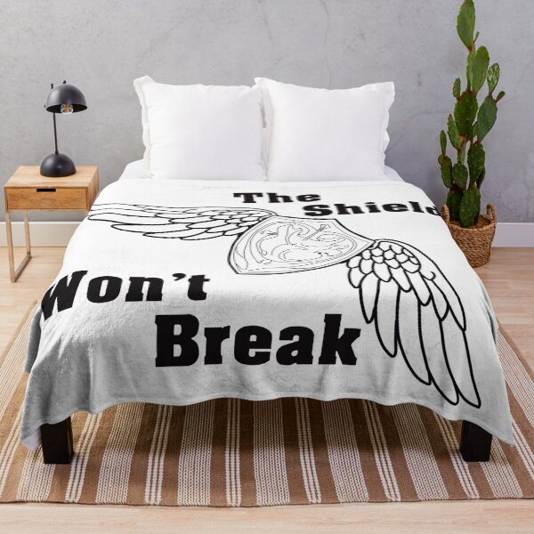Item preview, The shield won't break Bold text version designed and sold by KoalityLove.