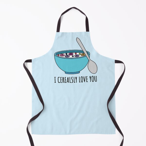 Item preview, I Cerealsly Love You, Breakfast Pun designed and sold by Everythingafter.