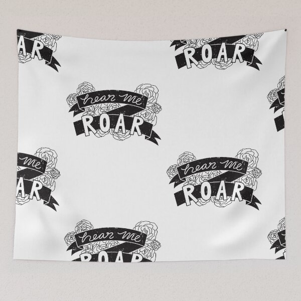 Item preview, I am woman / hear me roar designed and sold by sillyromantics.