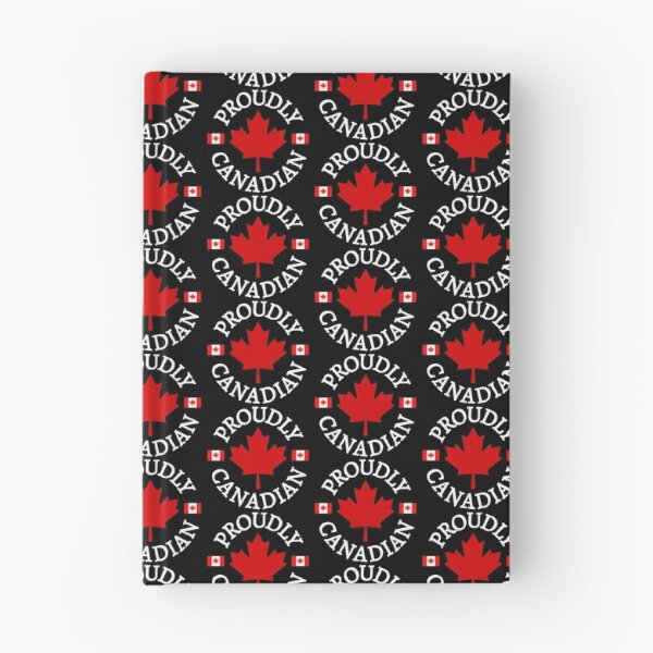 Item preview, Proudly Canadian with Maple Leaf and Flag (white) - Canada designed and sold by No.1 Canada Designs.