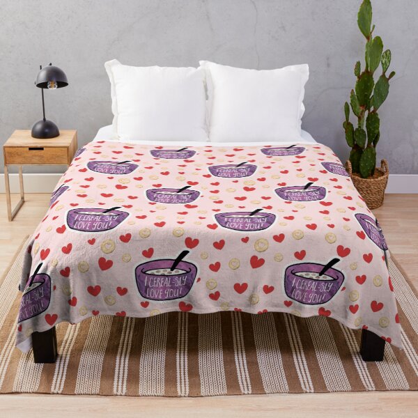 Item preview, Valentines gift- I CEREALsly love you - funny Valentine's Day pun designed and sold by hitechmom.
