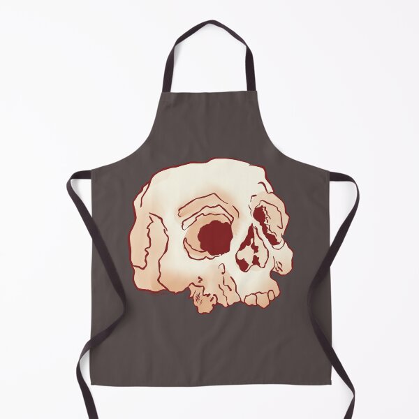 Item preview, Red Lined Skull designed and sold by CatatonicIllus.