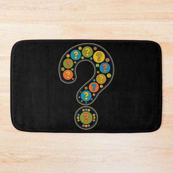 Item preview, Question Mark Black Artful Image Punctuation designed and sold by artfulnotebook.