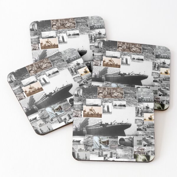 Item preview, TITANIC Collage designed and sold by MTD-Archives.
